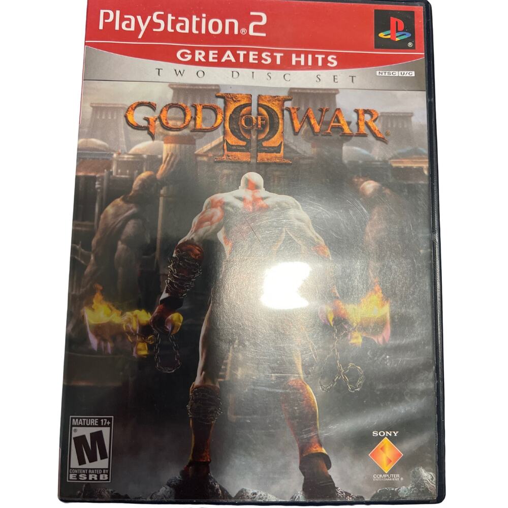 God of War II Sony PlayStation PS2 2007 Disc 2 Only Special Features